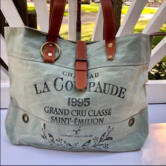 Handbags - Myra Bag Canvas Tote Purse Vintage Theme NWT